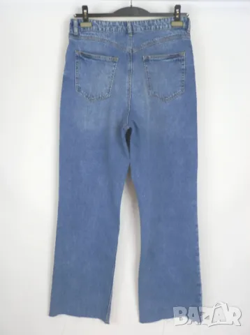 XL Дънки с висока талия и широки крачоли, снимка 2 - Дънки - 50349048