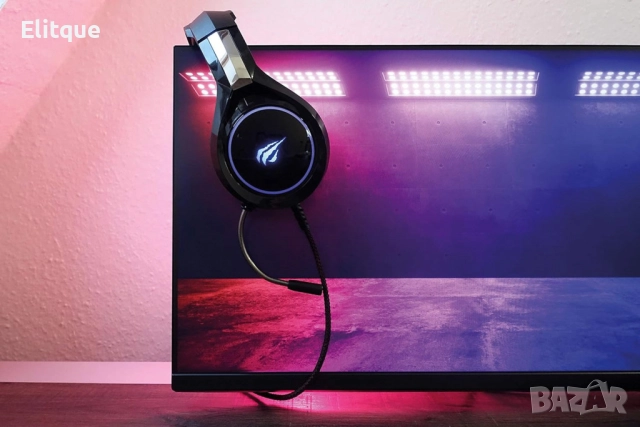 Геймърски слушалки с микрофон Schwaiger GH50, снимка 4 - Друга електроника - 52713973