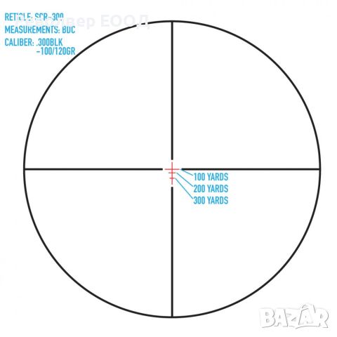 Оптика Sightmark - Rapid AR 3-12x32 SCR-300, снимка 5 - Оборудване и аксесоари за оръжия - 45315433