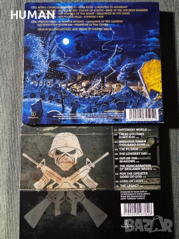 Iron Maiden - Metallica , снимка 9 - CD дискове - 54044806