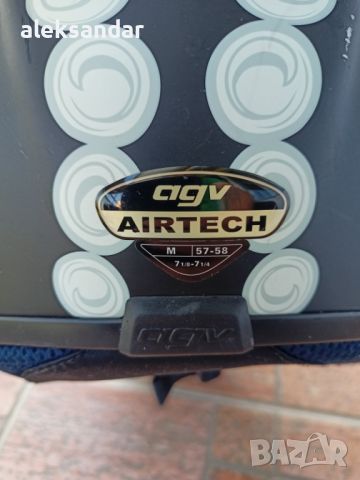 AGV Air Tech Каска Мотор , снимка 1 - Аксесоари и консумативи - 46417044