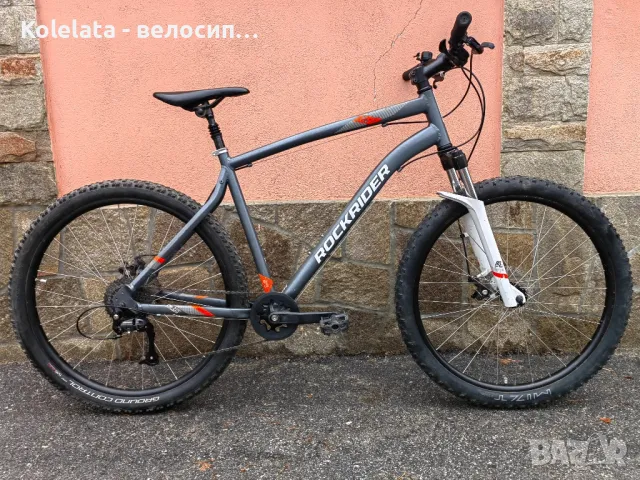 27.5 Rockrider ST120 L размер планински алуминиев велосипед, снимка 2 - Велосипеди - 48272392