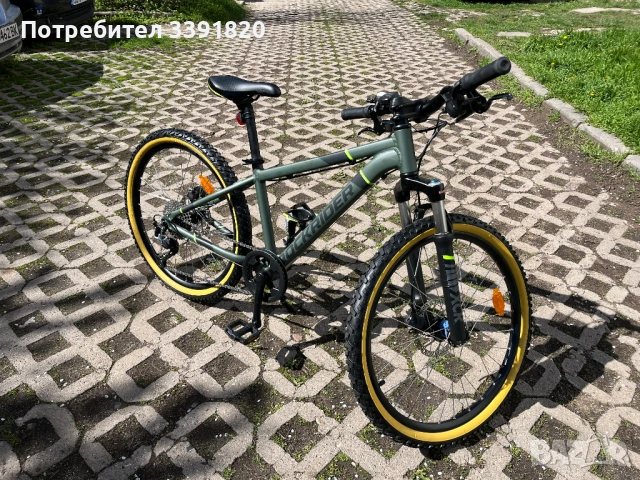 Планински велосипед Rockrider ST 920 Sport Trial, 24" за деца от 9 до 12 год. (ръст от 135 до 150см)