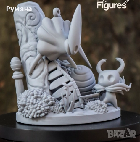 ПРОДАДЕНА! Изработка по заявка! Фигура hollow knight/ silksong/ hornet, снимка 6 - Други игри - 52007518