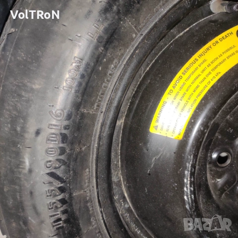 Резервна гума патерица 155/90D16, снимка 5 - Гуми и джанти - 53452411