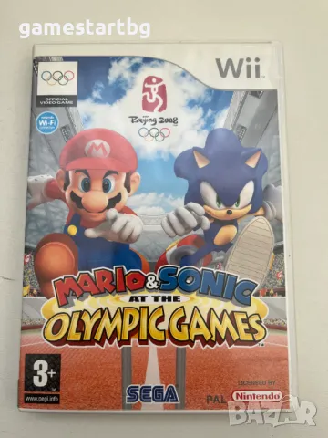 Mario and Sonic at the olympic games за Wii , снимка 1 - Игри за Nintendo - 49339675