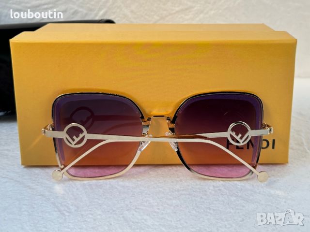 -30 % разпродажба Fendi дамски слънчеви очила квадратни , снимка 9 - Слънчеви и диоптрични очила - 45226868