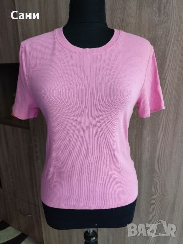 Бонбон розова тениска , снимка 3 - Туники - 45253726