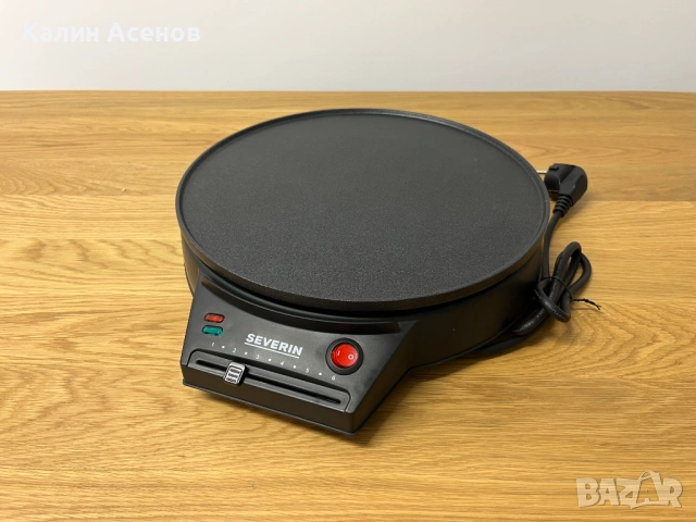 Уред за палачинки, SEVERIN CM 2198, 30 cm диаметър, 1000W