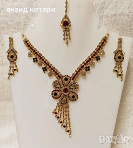 11 Комплект - обеци, колие - S11-24, снимка 10 - Бижутерийни комплекти - 39024517