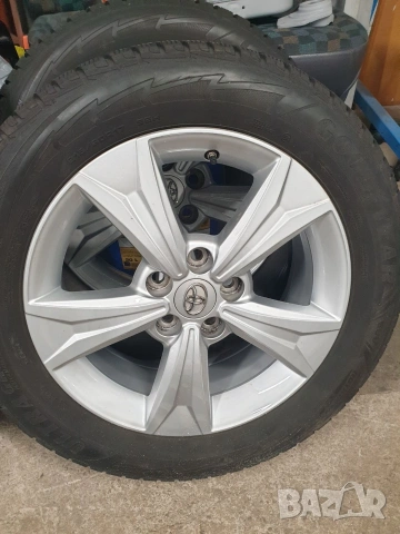 Джанти с гуми и сензори за Toyota 