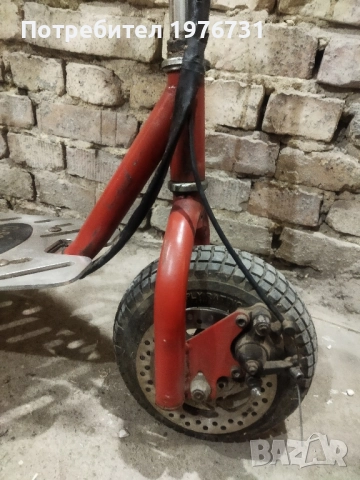 G - SCOOTER Бензинова моторна тротинетка Скутер , снимка 12 - Мотоциклети и мототехника - 51434632