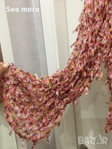 ZARA нестандартна риза XS, снимка 2 - Ризи - 53572382