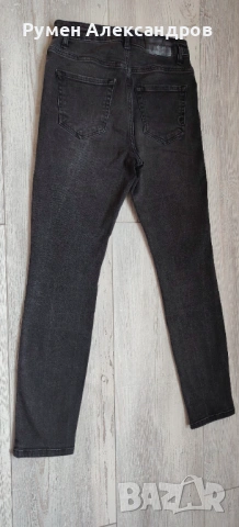 Дамск оригинални черни дънки SUSAN 5 POCKETS JEANS р-р S EUR28, снимка 9 - Дънки - 54023405