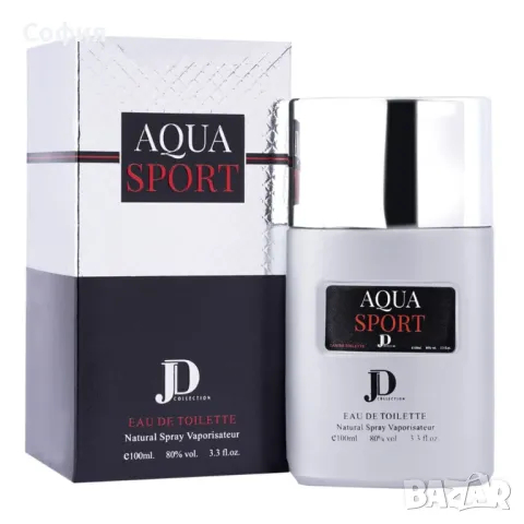 AQUA SPORT - Мъжки, дълготраен парфюм, снимка 8 - Мъжки парфюми - 47546909