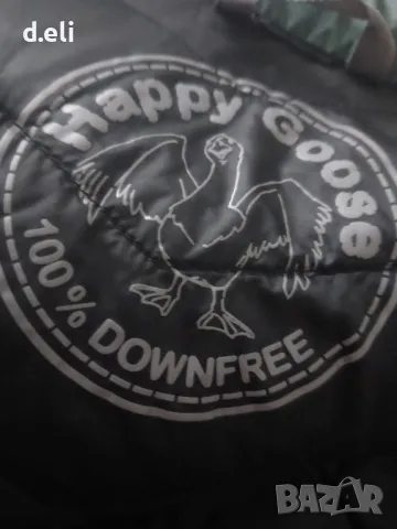 HAPPY GOOSE. size M 100% Пух, снимка 9 - Якета - 47573186