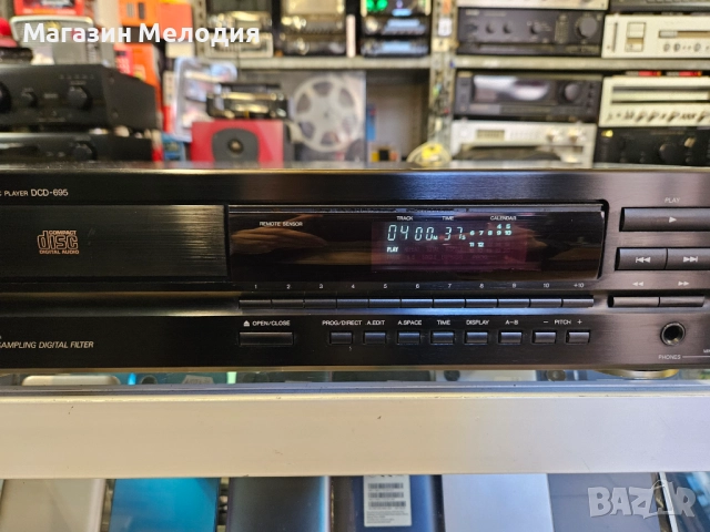 CD Player DENON DCD-695 В отлично техническо и визуално състояние., снимка 4 - Декове - 47300054