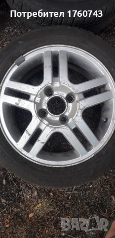 Оригилни джанти FORD FOCUS 15ц 4×108 ET 52.5 6J Центр.отвор 63.4, снимка 4 - Гуми и джанти - 51443672