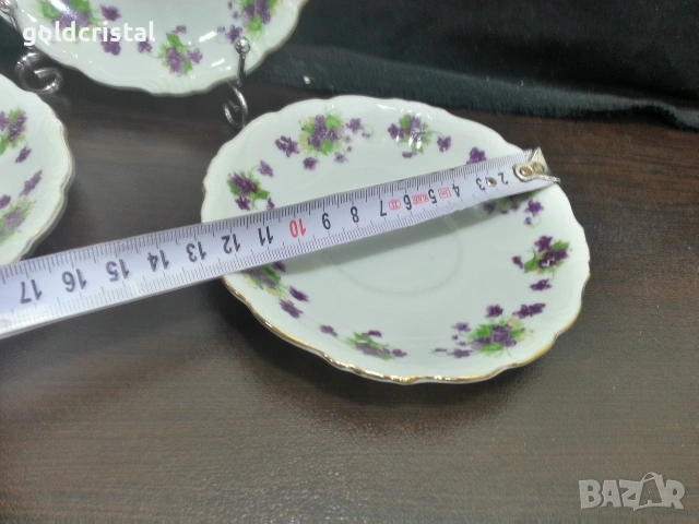 Английски фин порцелан чинийки , снимка 3 - Антикварни и старинни предмети - 46869230