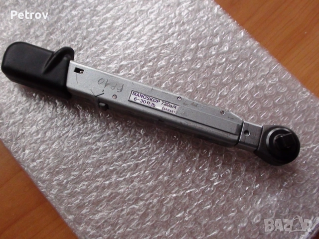 STAHLWILLE MANOSKOP 730a/4 - MADE IN GERMANY - 3/8" PROFI Сервизен Динамометричен Ключ 6 - 30 ft.lb , снимка 3 - Ключове - 52003695