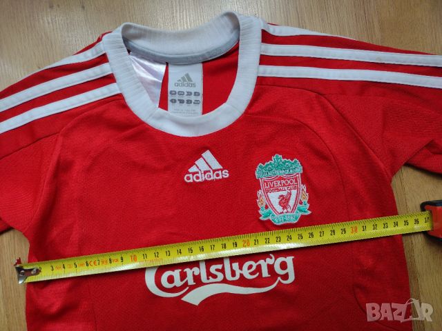 Liverpool / Adidas - футболна бебешка тениска на Ливърпул, снимка 4 - Бебешки блузки - 45810919