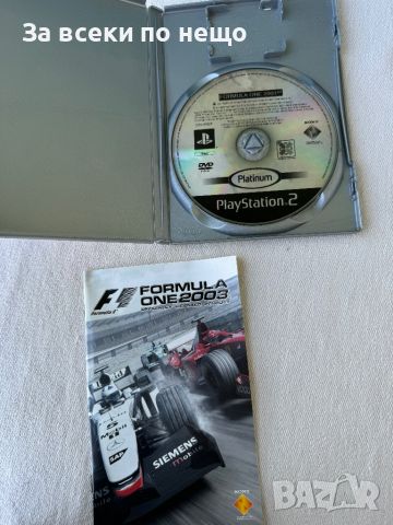 PS2 , playstation 2 , плейстейшън 2 , Formula One 2003 , снимка 5 - Игри за PlayStation - 46419772