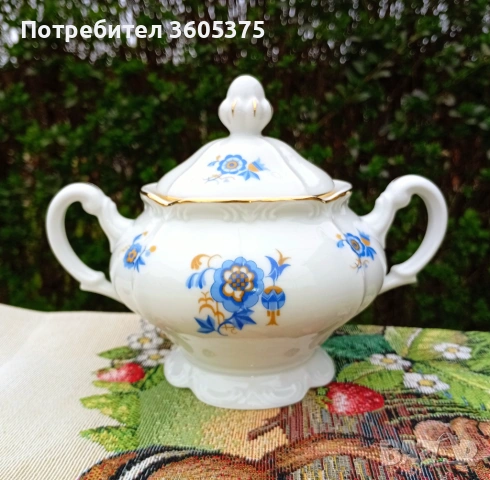 Истински бохемски порцелан , снимка 4 - Антикварни и старинни предмети - 54058978