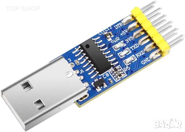 WitMotion USB UART конвертор 3 в 1 Мултифункционален (USB към TTL/USB към RS232/USB към RS485, снимка 2 - Друга електроника - 48748638