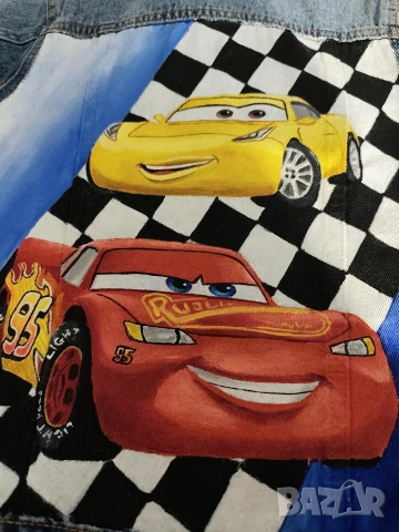 Стилно яке с ръчно рисувани герои - двама герои, снимка 10 - Детски якета и елеци - 53298509