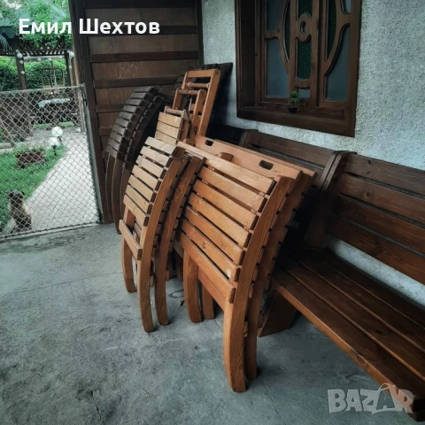СГЪВАЕМИ ГРАДИНСКИ МЕБЕЛИ ОТ МАСИВ, снимка 3 - Градински мебели, декорация  - 51050868