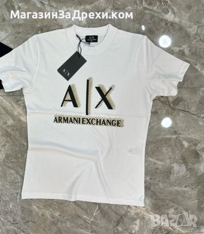 Мъжки Тениски ArmaniExchange, снимка 2 - Тениски - 45237017