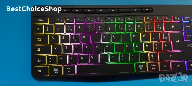 Advance R-Type Plus – безжичен клавиатура + мишка с RGB (презареждаема), снимка 5 - Клавиатури и мишки - 54093470