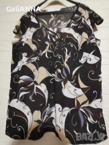 СТРАХОТНА ЕФИРНА БЛУЗКА 3XL-4XL