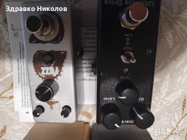 ефекти за китара-фъз и драйв