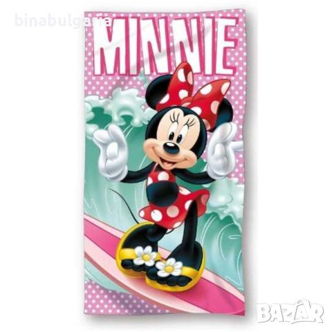 Детски кърпи за плаж или за къпане модел "Minnie Mouse", снимка 2 - Други - 36583047