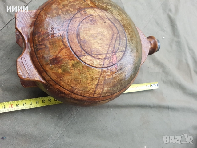 Автентична рисувана бъклица , снимка 7 - Антикварни и старинни предмети - 52315735