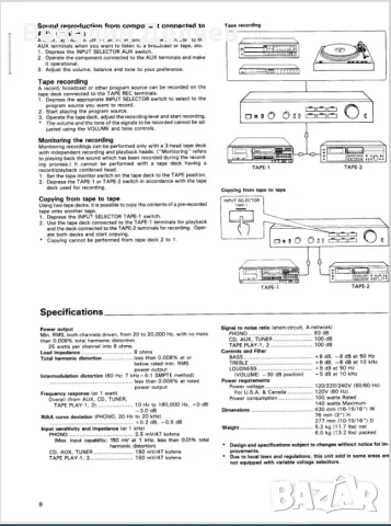 Транзисторен усилвател Sansui AU-G11X, снимка 13 - Ресийвъри, усилватели, смесителни пултове - 48366188