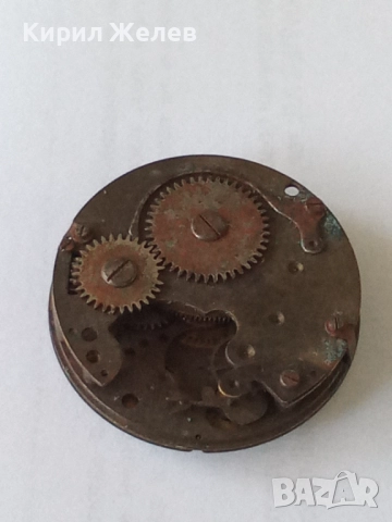 Механизъм с циферблат от стар ръчен часовник 52114, снимка 3 - Мъжки - 52262118