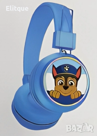 Детски супер удобни безжични слушалки Пес Патрул, снимка 3 - Други - 52832234