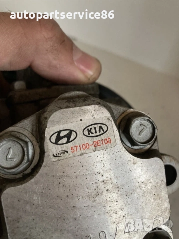 Помпа за серво управление двигател тип бензин за KIA Sportage 2.7 (2007) 57100-2E100, снимка 3 - Части - 53425526