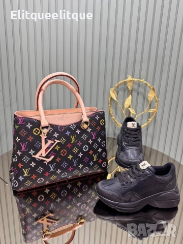 чанта и маратонки Louis Vuitton , снимка 4 - Маратонки - 52185492