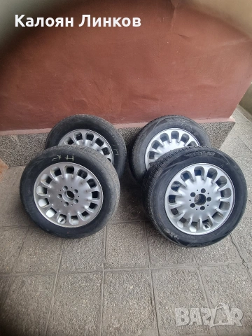 Джанти 16 цола 5×112 мерцедес с гуми, снимка 2 - Гуми и джанти - 53907332