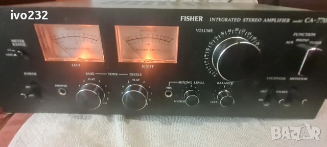 fisher ca 7700, снимка 6 - Ресийвъри, усилватели, смесителни пултове - 50935682