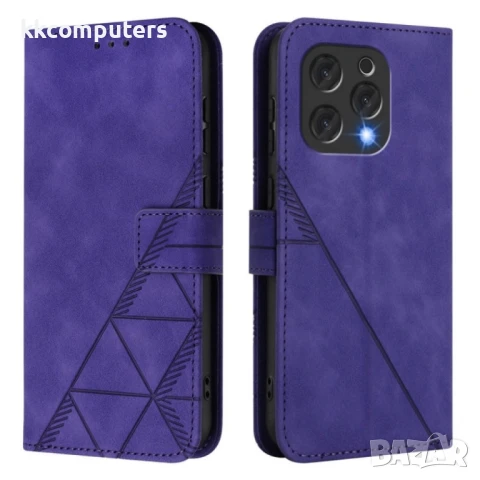 Doogee N55 Plus Crossbody 3D Embossed Wallet Кожен Калъф и Протектор, снимка 6 - Калъфи, кейсове - 51329066