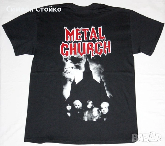 Тениска на Metal Church , снимка 2 - Тениски - 53499872