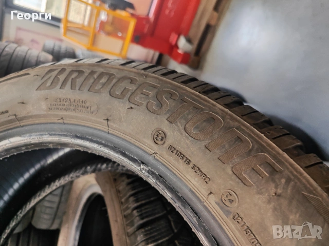 2бр.зимни гуми 215/55/17 Bridgestone, снимка 4 - Гуми и джанти - 53912316