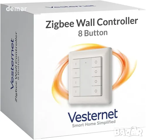 Vesternet Zigbee 8 бутонен интелигентен стенен контролер, снимка 1 - Друга електроника - 46968145