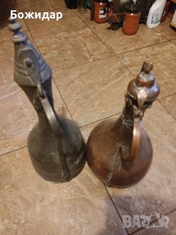 Османски ибрик бакър -ПРОМО, снимка 1 - Антикварни и старинни предмети - 45775727