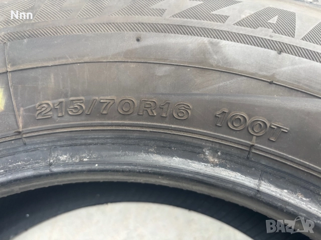 4бр.зимни гуми 215 70 R16 Bridgestone, снимка 5 - Гуми и джанти - 52876688