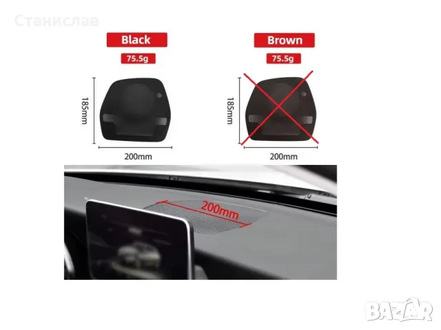 Mercedes GLC W253 Капак на високоговорителя , снимка 4 - Части - 50219928